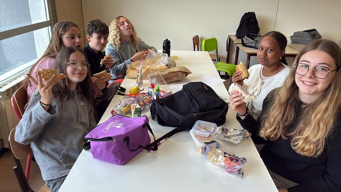 A la mode italienne, on mange toute les heures!